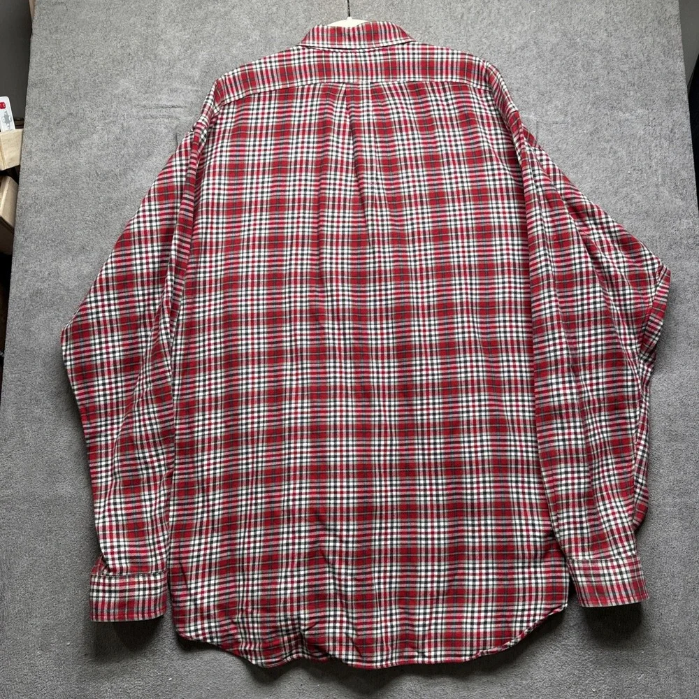 Polo Ralph Lauren Blake Shirt XL Red Plaid Long Sleeve Button Down Classic Fit‎